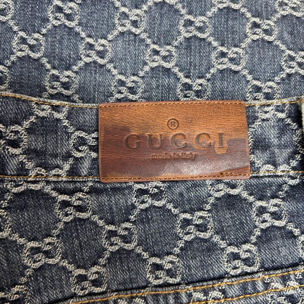 Peter'albums Gucc1 Denim Shorts Set 2 - Exclusive Real-Shot Background - Image 8