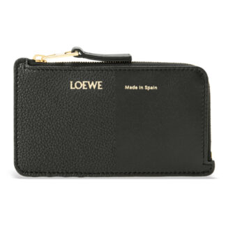 Replica Loewe Coin Cardholder In Smooth And Grained Calfskin