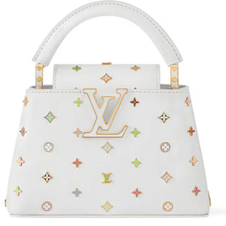 Replica Louis Vuitton LV x TM Capucines Mini M14165 White