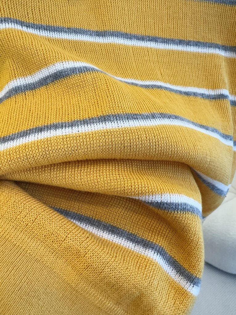 MIU MIU Colorful Striped Knit Polo Shirt For Women - Image 11