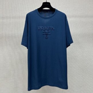 PRADA Embroidered Logo T-Shirt For Men