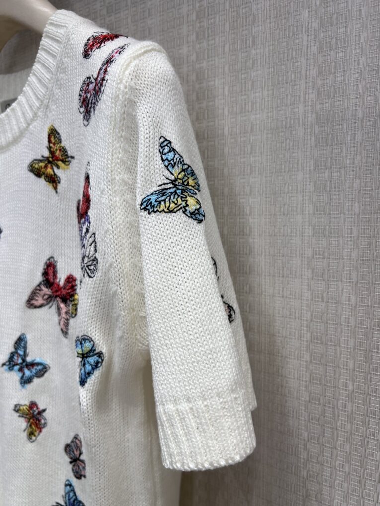 Dior Knitted Short-Sleeve T-Shirt